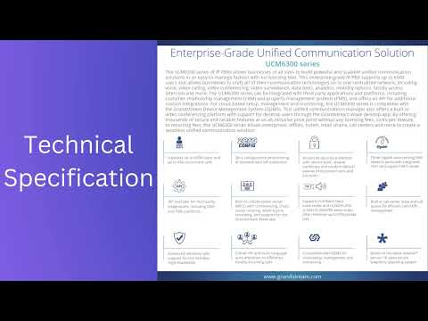 Grandstream UCM 6302