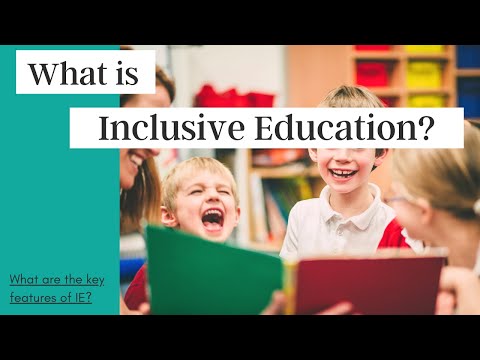 What is inclusive education?