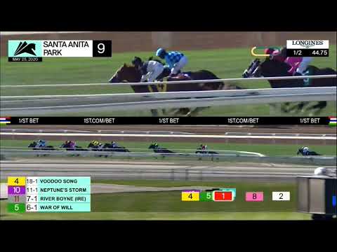 Santa Anita Park Carrera 9 (The Shoemaker Mile Gr.1) - 25 de Mayo 2020