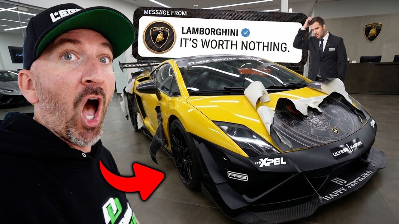 LAMBORGHINI REACTS TO DAMAGES ON MY RARE GALLARDO 