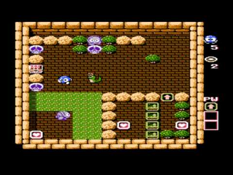 Maxel Plays Adventures Of Lolo - Floor 2