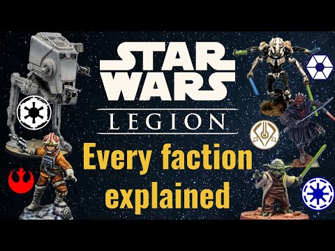Explaining all 5 Star Wars Legion factions!! | Star Wars Legion |