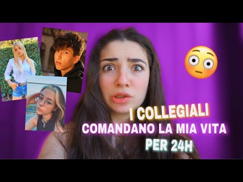 I RAGAZZI DEL COLLEGIO👩🏻‍🎓 COMANDANO LA MIA VITA PER 24H🕒 |LO|🌹 *DIVERTENTE*😂
