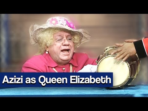 Hasb e Haal 8 March 2018 - Azizi as Queen Elizabeth - حسب حال - Dunya News