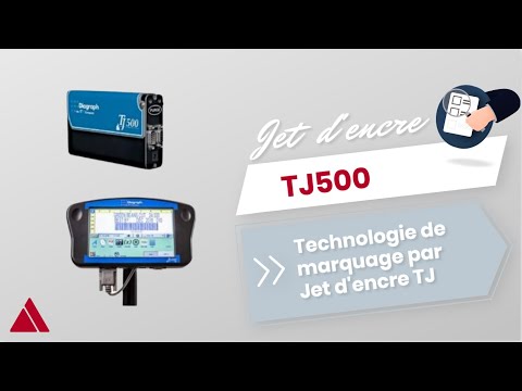 Imprimante TJ500/TJ1000 - marquage à jet d'encre - têtes HP Allen pour supports poreux et non poreux_1