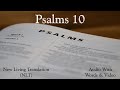 Psalms 10 - New Living Translation (NLT) Audio Bible