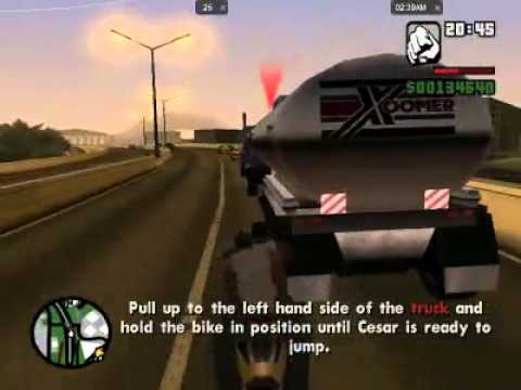 Grand Theft Auto San Andreas Walkthrough Part 53 (Stealing the Truck)