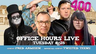 🔴 WE ARE LIVE Celebrating 400 Episodes with Fred Armisen & Twisted Teens