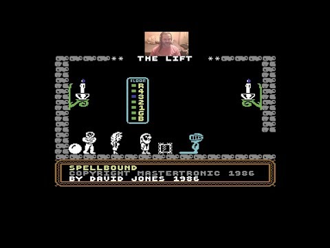 Lukozer Retro Game Review - 514 - Spellbound - Commodore 64