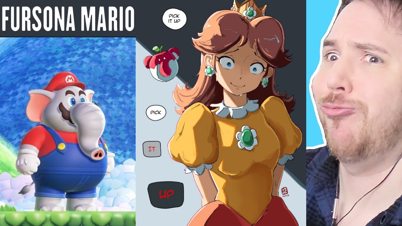 NINTENDO FANS GOING CRAZY OVER NEW FURRY MARIO POWERUP - Video Game Memes