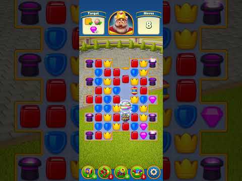 Statisfying Destroy Royal Match Level 1850 #games #royalmatch #music #short #statisfying #destroy