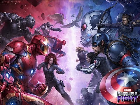 Marvel Future Fight - Batalha temporal - Memórias da Guerra Civil.