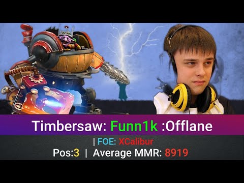 Timbersaw Perspective by Funn1k | @1440p | Offlane Pos:3 |  | FOE: XCalibur |5840865470