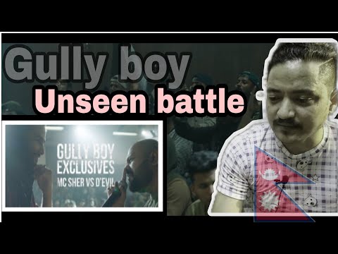 GullyBoy Exclusive EP:01:MC Sher VS D'Evil(REACTION)