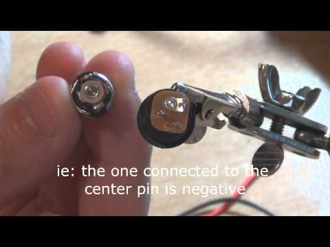 Battery Cap With DC Jack video