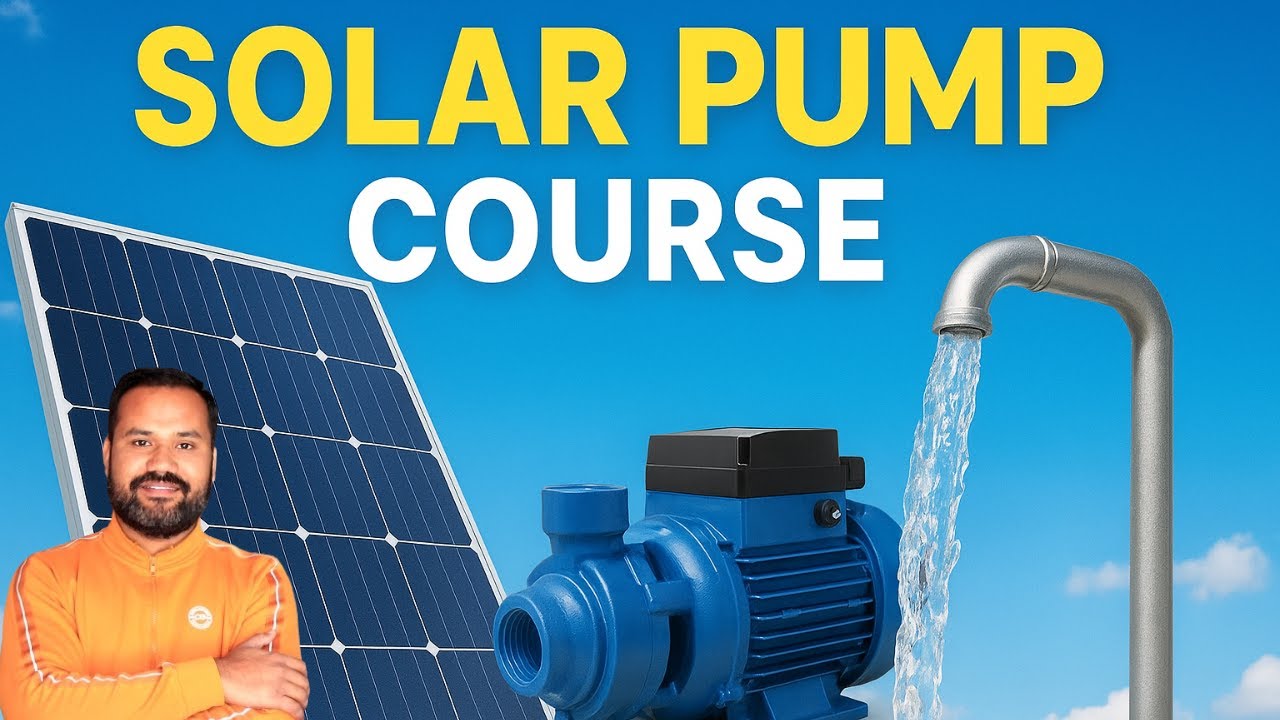 Solar Pump Course..JOIN NOW