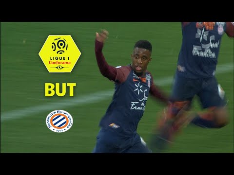 But Isaac MBENZA (7') / Montpellier Hérault SC - Olympique Lyonnais (1-1)  / 2017-18
