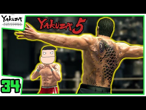 SAEJIMA VS AIZAWA & KIRYU VS BABA! | Yakuza 5 Remastered (PS4 Pro) | Let's Play (Part 34)