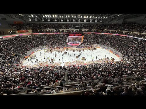 Hershey Bears smash world record with 102,343 plush toys in annual Teddy Bear Toss