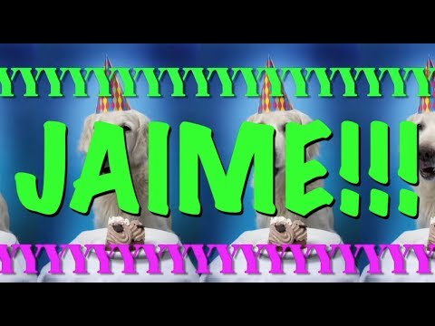 HAPPY BIRTHDAY JAIME! - EPIC Happy Birthday Song