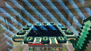 How I Beat Minecraft While in a 100 by 100 World