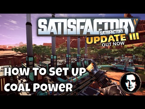 Let's Play Satisfactory 2020 - DUNE -  How to Set Up a Coal Power Plant #7