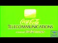 Coca Cola Telecommunications Logo 1987 In PineappleFlangedSawChorded
