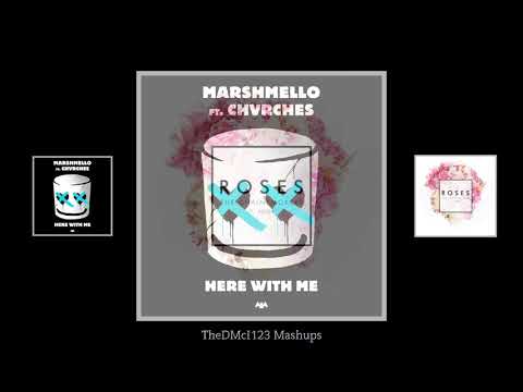 Marshmello & CHVRCHES vs The Chainsmokers & ROZES - Here With the Roses (Mashup)