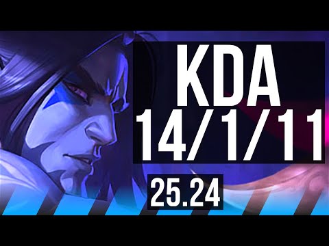SYLAS vs FIZZ (MID) | Good KDA: 14/1/11 | EUW Master | 25.24
