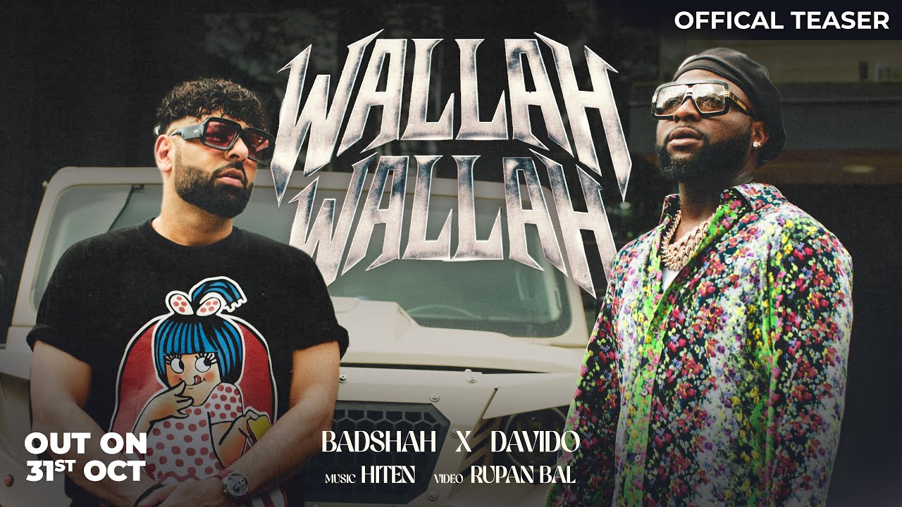 Indian Hip-Hop Icon Badshah and Afrobeat Powerhouse Davido Unveil ‘Wallah Wallah,’ Bridging Continents