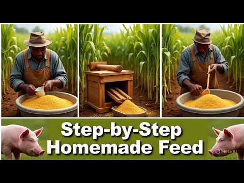 How to Prepare Cheap but Nutritious Homemade Pig Feed