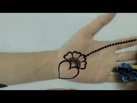 Easy Simple Karwachauth Special Arabic Mehndi Design| Mehandi ka Design| Front hand Mehendi Design