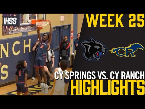 Cy Springs vs Cy Ranch Basketball Highlights: Overtime Thriller