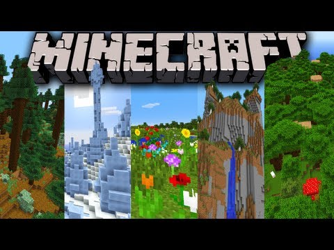 EPIC Minecraft 1.7 Snapshot: NEW Sky World & Biomes!!