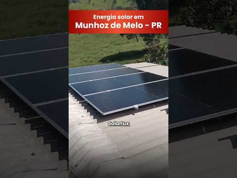Energia Solar em Munhoz de Melo - PR