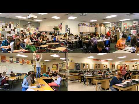 Necedah School 8th Grade Harlem Shake