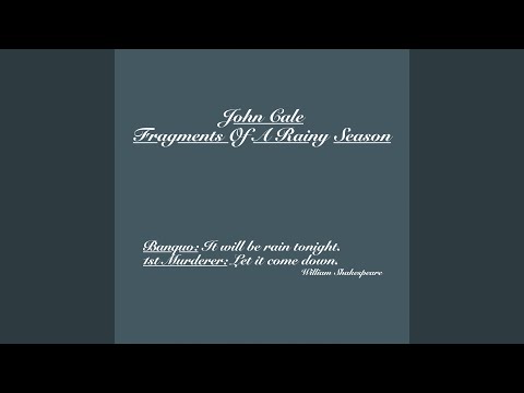 Lie Still, Sleep Becalmed (Fragments)