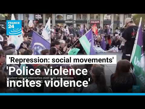 Amid French school protests, students seek 'respect, dignity and decent working conditions'