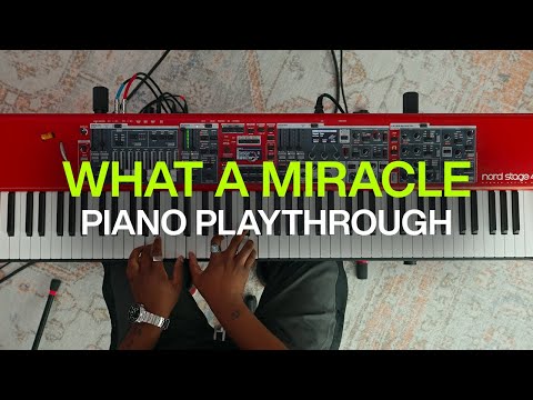 What A Miracle | Official Piano Playthrough | New Song from @elevationworship