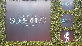 La Alfombra Roja de Premios Soberano 2019