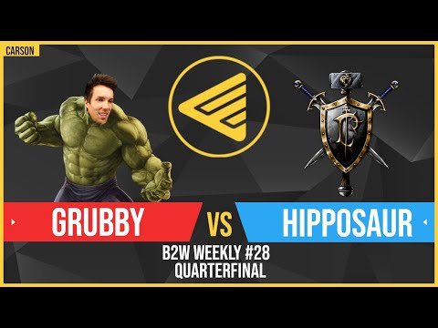 WC3 - B2W Weekly Cup #28 - Quarterfinal: [ORC] Grubby vs. Hipposaur [HU]