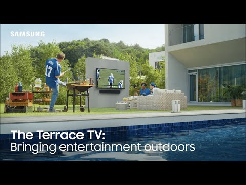 The Terrace TV: Bringing entertainment outdoors | Samsung