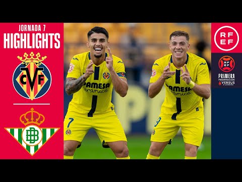 Resumen #PrimeraFederación | Villarreal CF B 4-1 Betis Deportivo | Jornada 7 | Temporada 2025/26