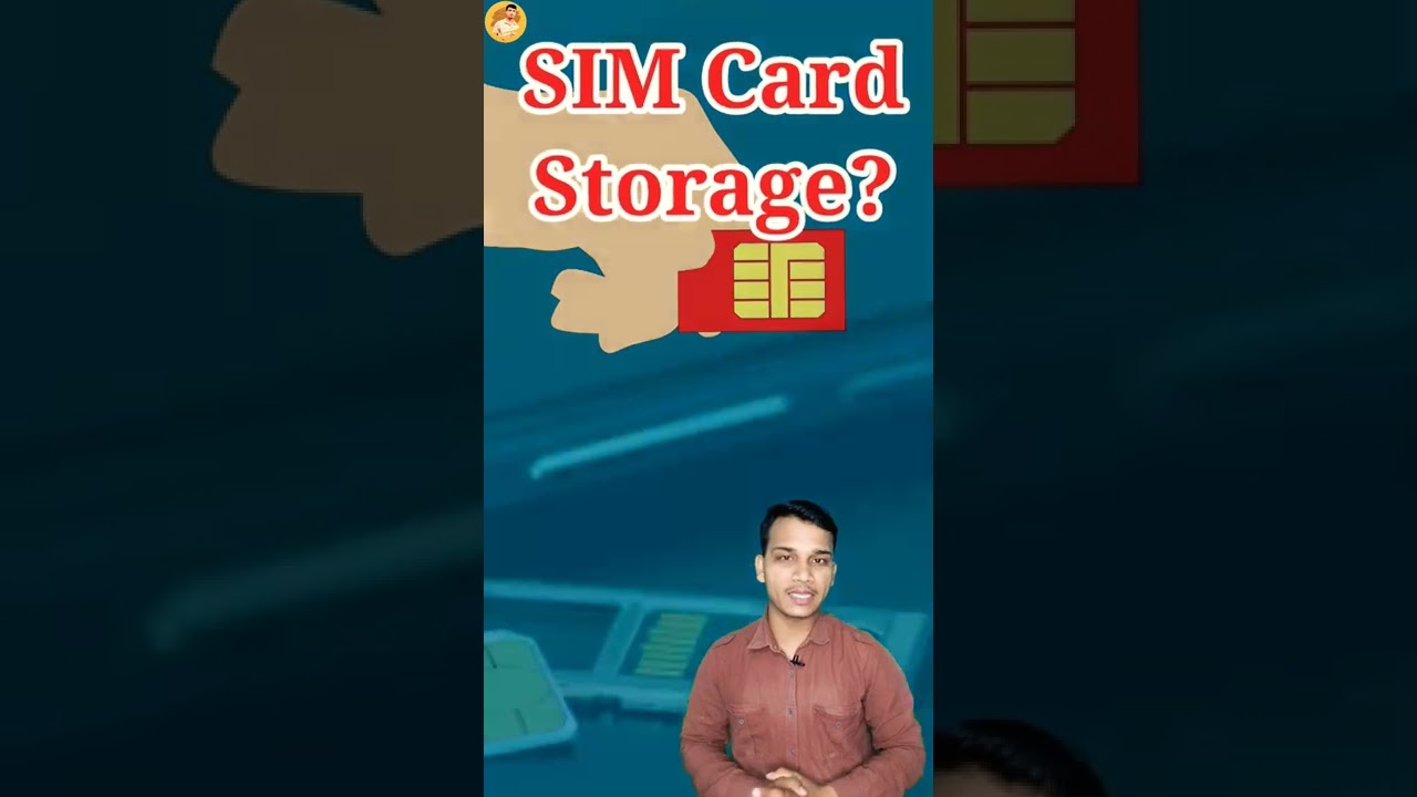 What is the storage capacity of a SIM card?