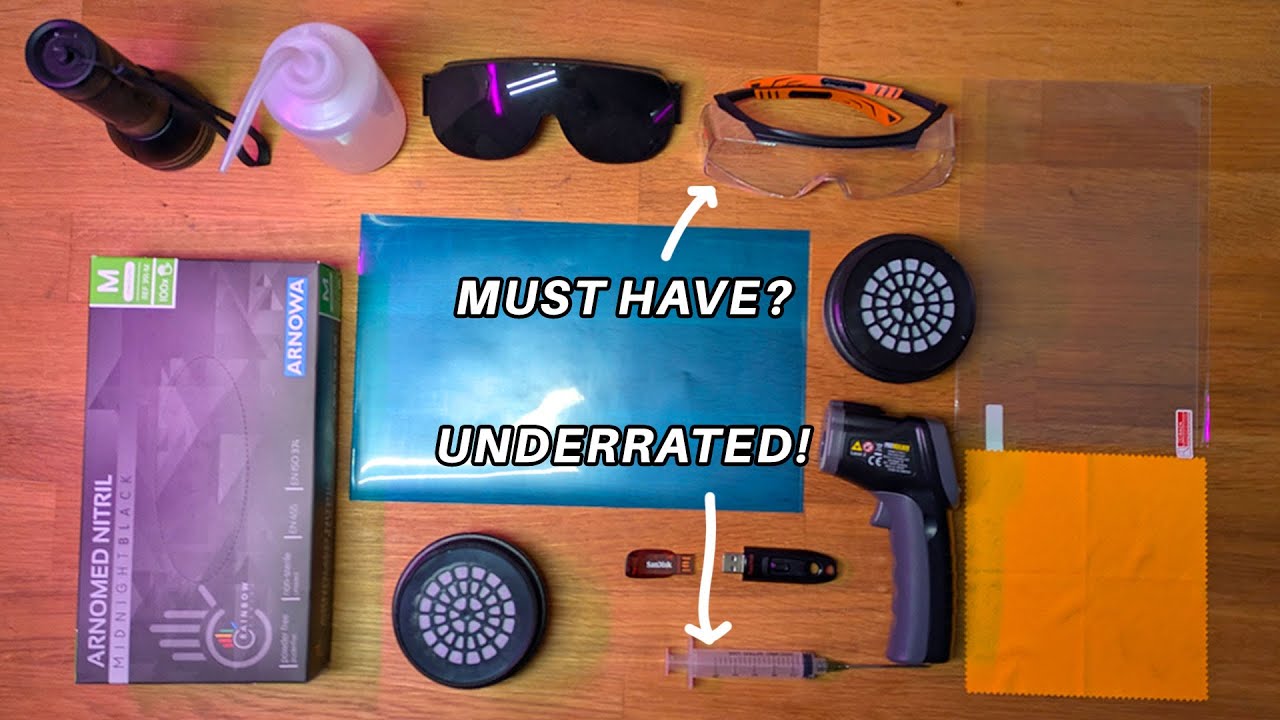 Ultimate Resin Printing Gear for Beginners!