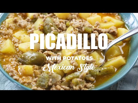 How To Make Mexican Picadillo con Papas. Easy Recipe!