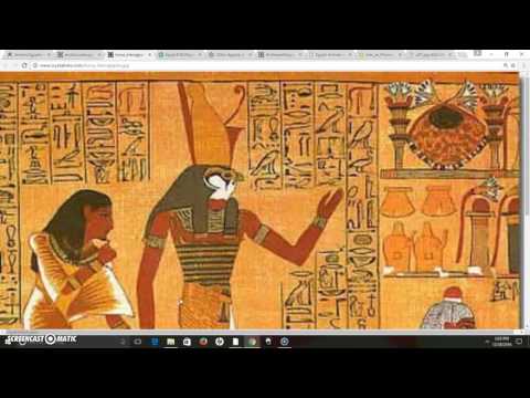The Anthropomorphic Gods & The Sphinx As Anubis