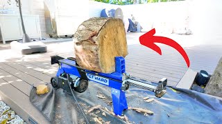 BILT HARD 6.5 Ton Electric Log Splitter – One Year Later Review!