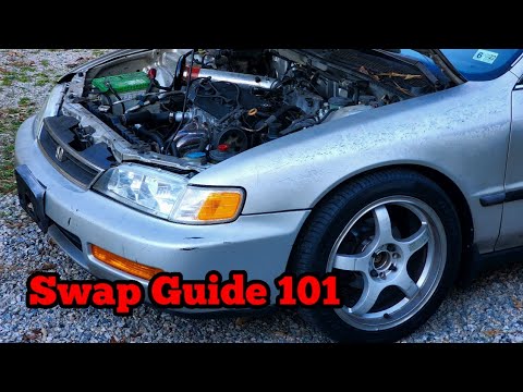 CHEAPEST BUDGET ENGINE SWAP FOR YOUR 90S HONDA ACCORD | F23A VTEC Engine Swap Guide