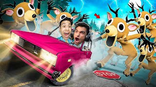 محاولة الهروب من جيش الغزال المرعبة مع عبده ماندو(امكامل الدكتور) !! ????????